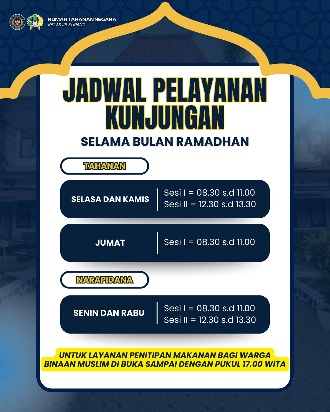 Layanan Kunjungan Rutan